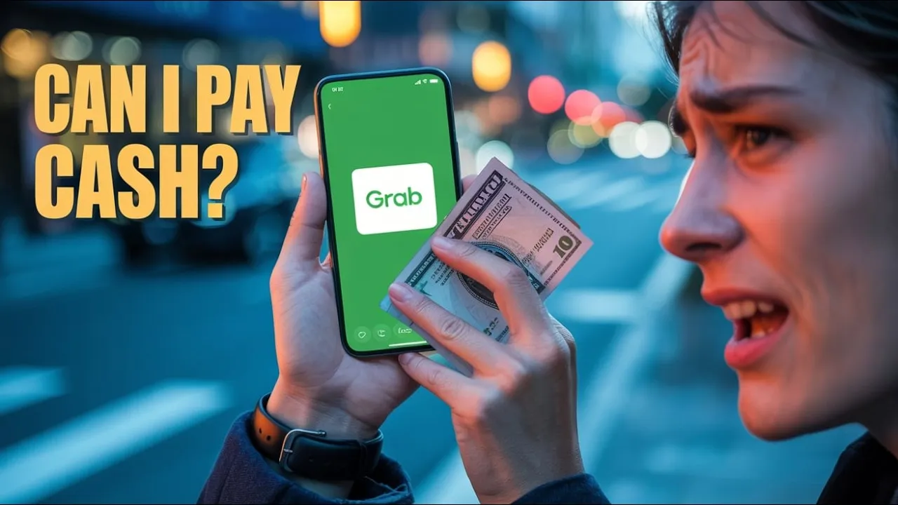 Can you pay Grab in cash in Thailand or only by card