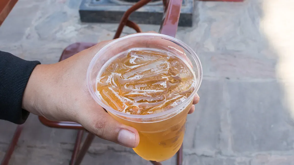 Why do Thai people add ice to beer